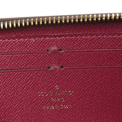 Louis Vuitton Monogram Clemence Wallet Fuchsia 6 of 9