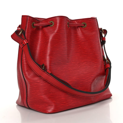 Louis Vuitton Epi Petit Noe Castillan Red 3 of 7
