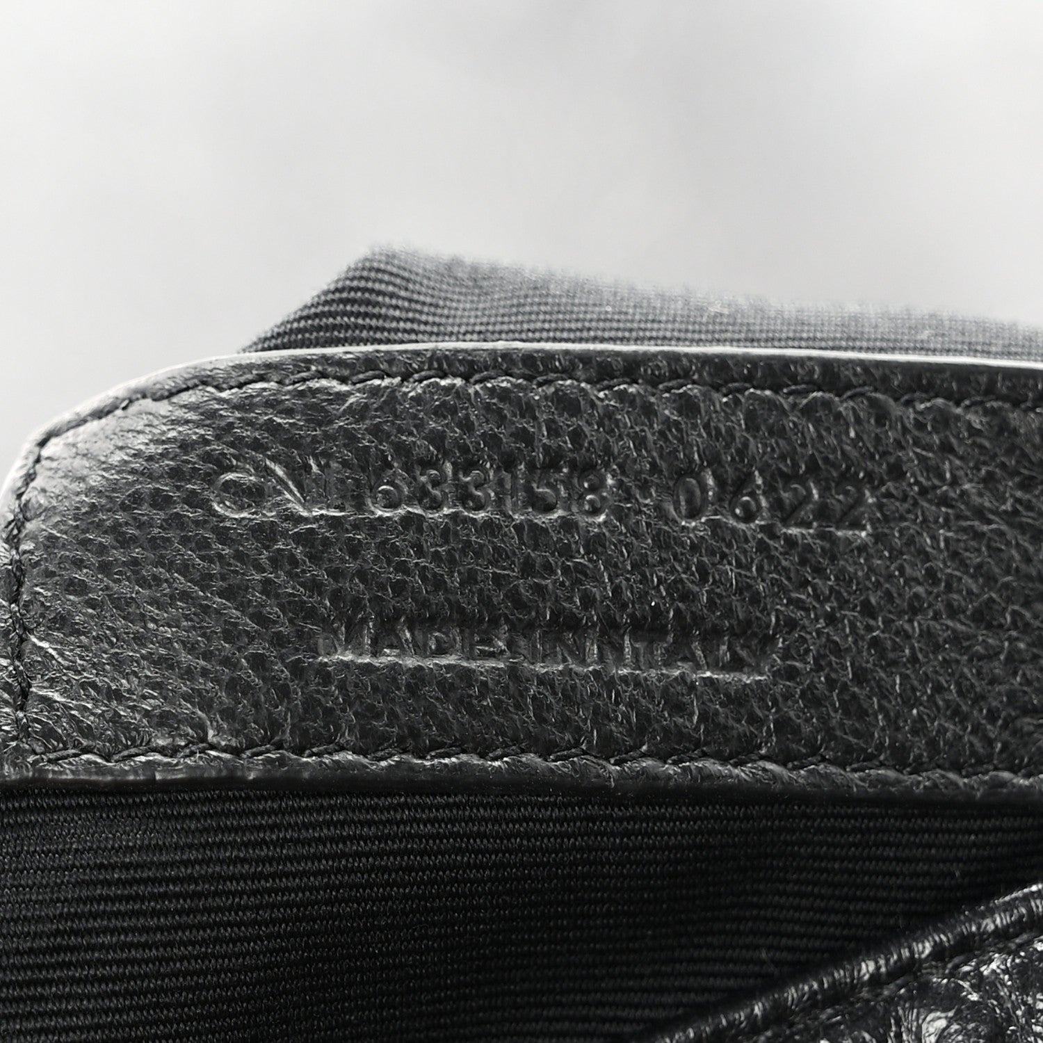 Saint Laurent Crinkled Calfskin Matelasse Monogram Medium Niki Chain Satchel Black 7 of 10