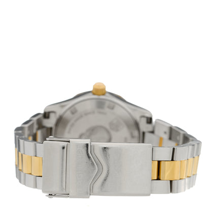 Tag Heuer Stainless Steel 18K Yellow Gold Mother of Pearl 27mm Aquaracer Quartz Watch WAF1424 3 of 4