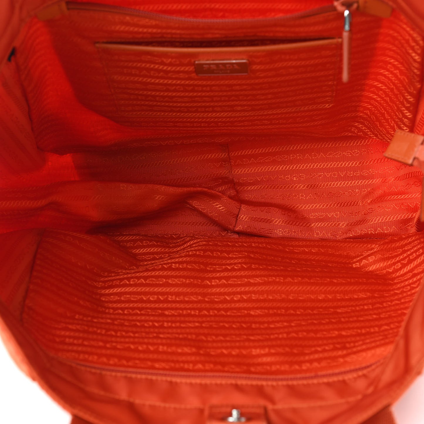 Tessuto Nylon Tote Papaya