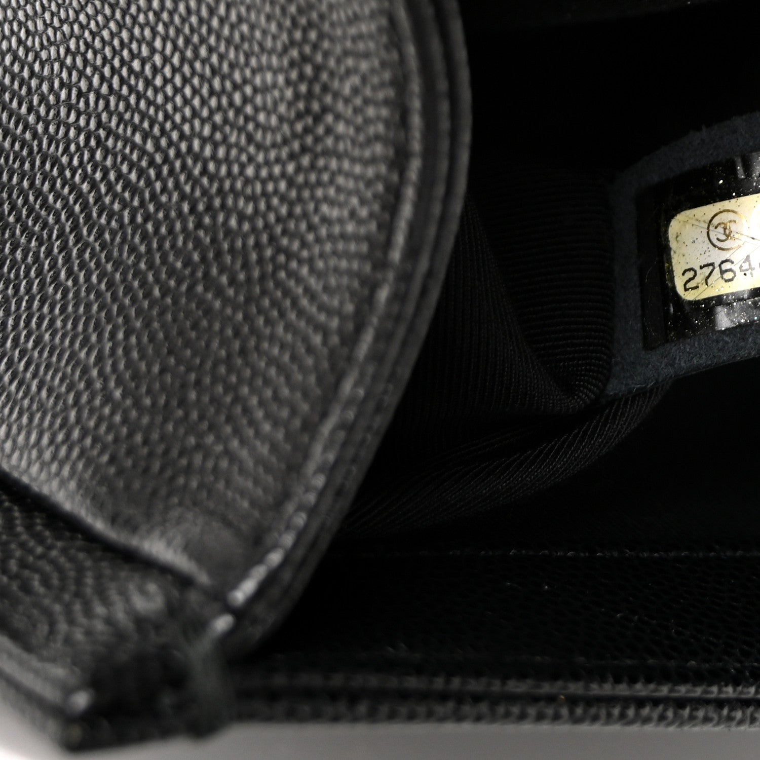 Chanel Caviar Quilted Medium Boy Flap Black 7 of 10
