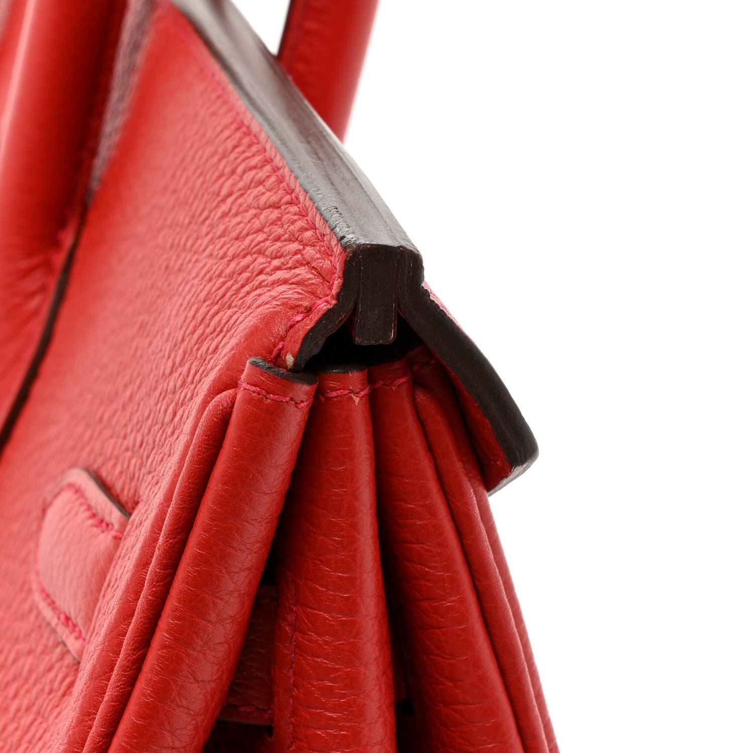 Hermes Togo Birkin 35 Rouge Casaque 13 of 13