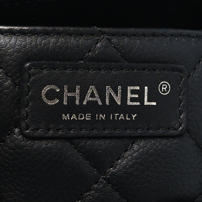 Chanel Caviar Quilted Small CC Box Shopping Tote Black 8 of 15