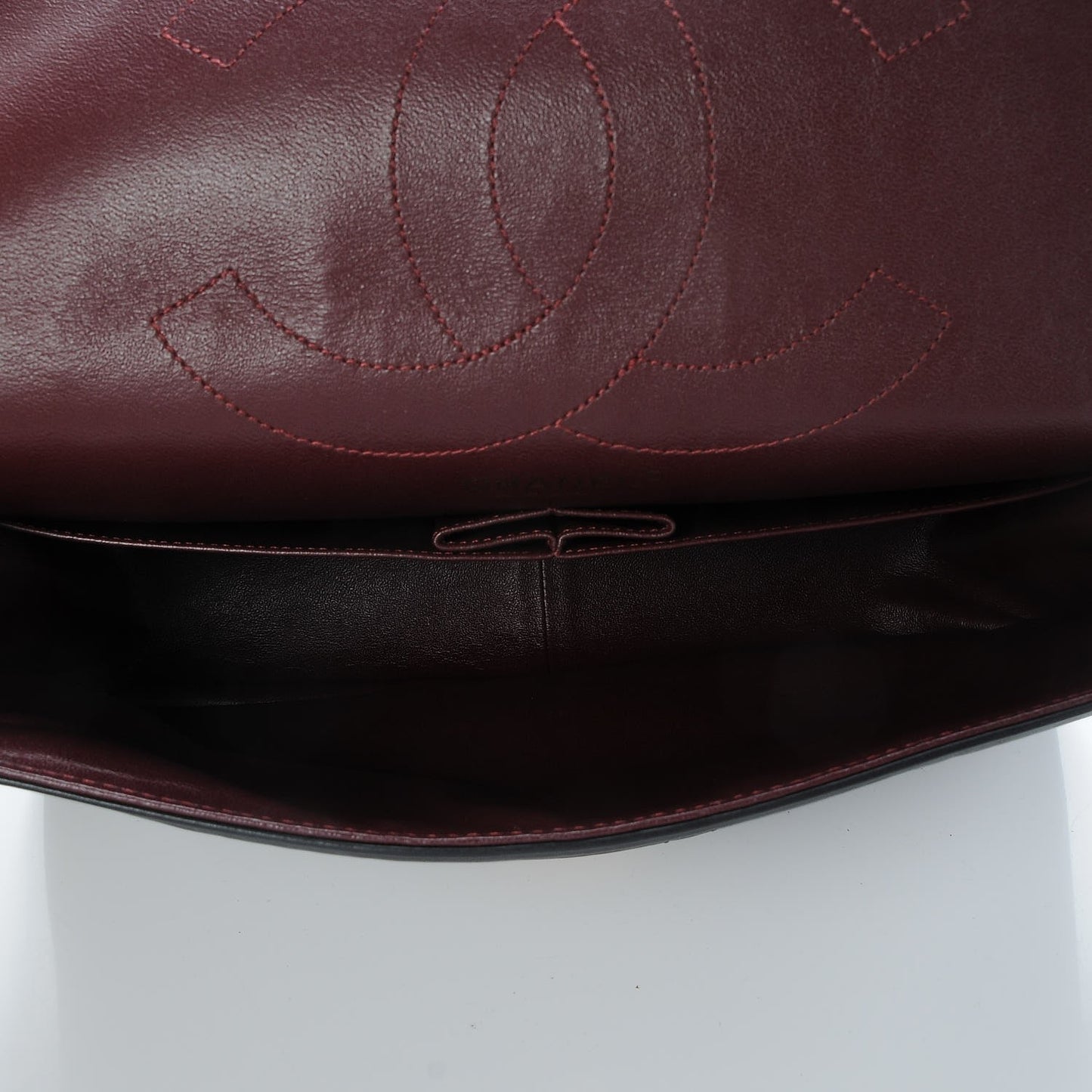 Aged Calfskin Quilted 2.55 Reissue 227 Flap Black