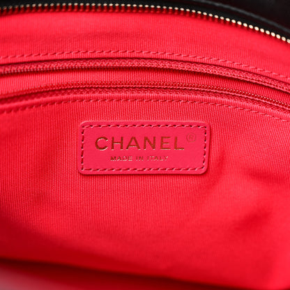 Chanel Calfskin CC Zipped Shopping Tote Black 6 of 10