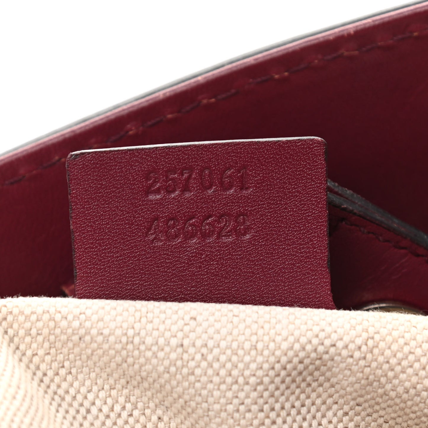 Monogram Web Medium Mayfair Tote Cherry