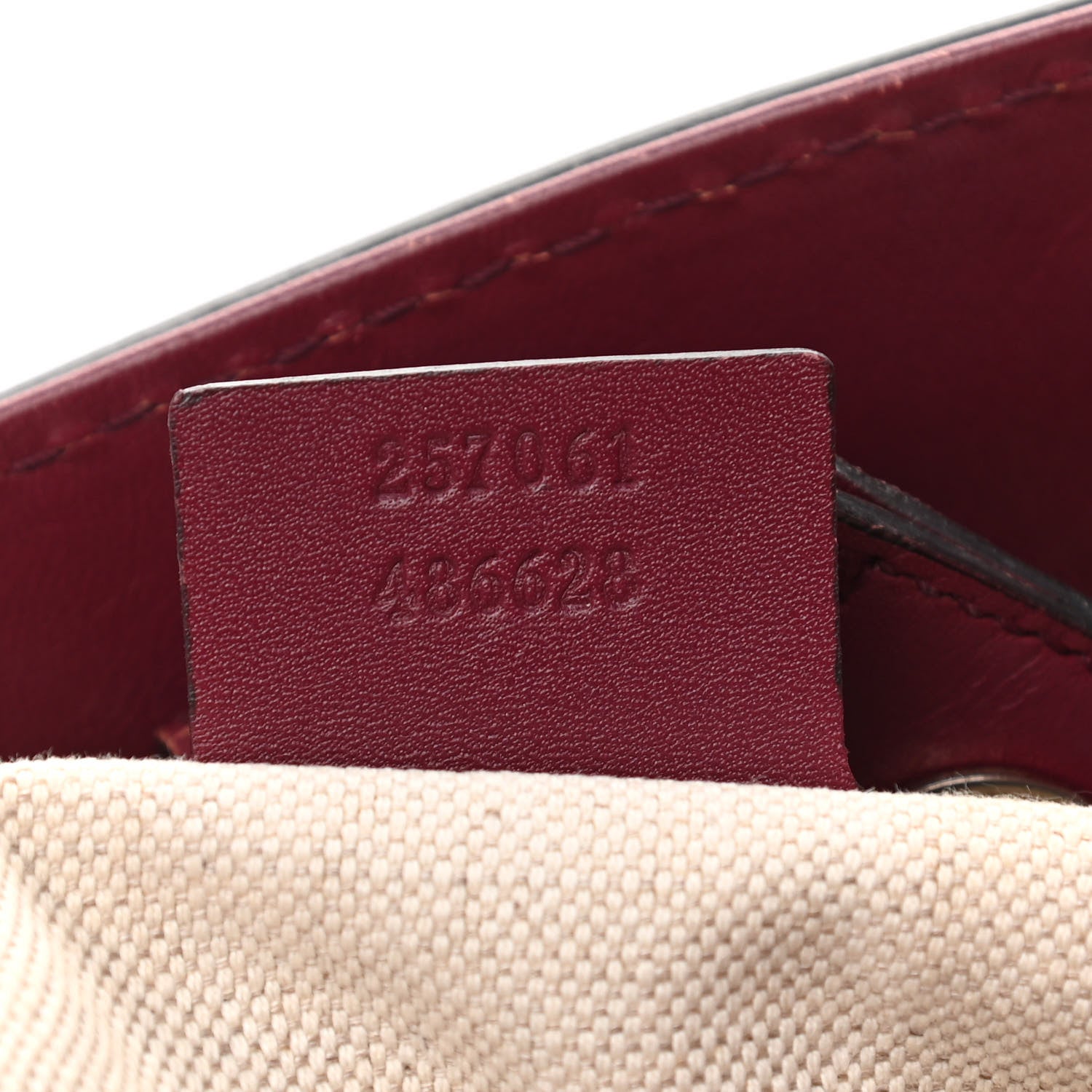 Gucci Monogram Web Medium Mayfair Tote Cherry 7 of 19