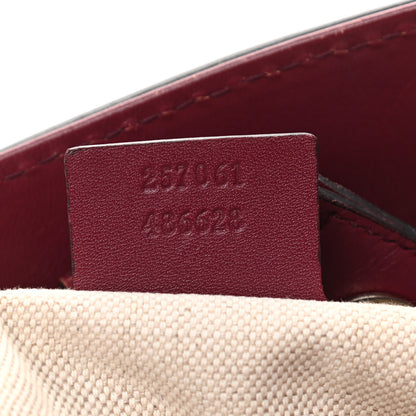 Gucci Monogram Web Medium Mayfair Tote Cherry 7 of 19