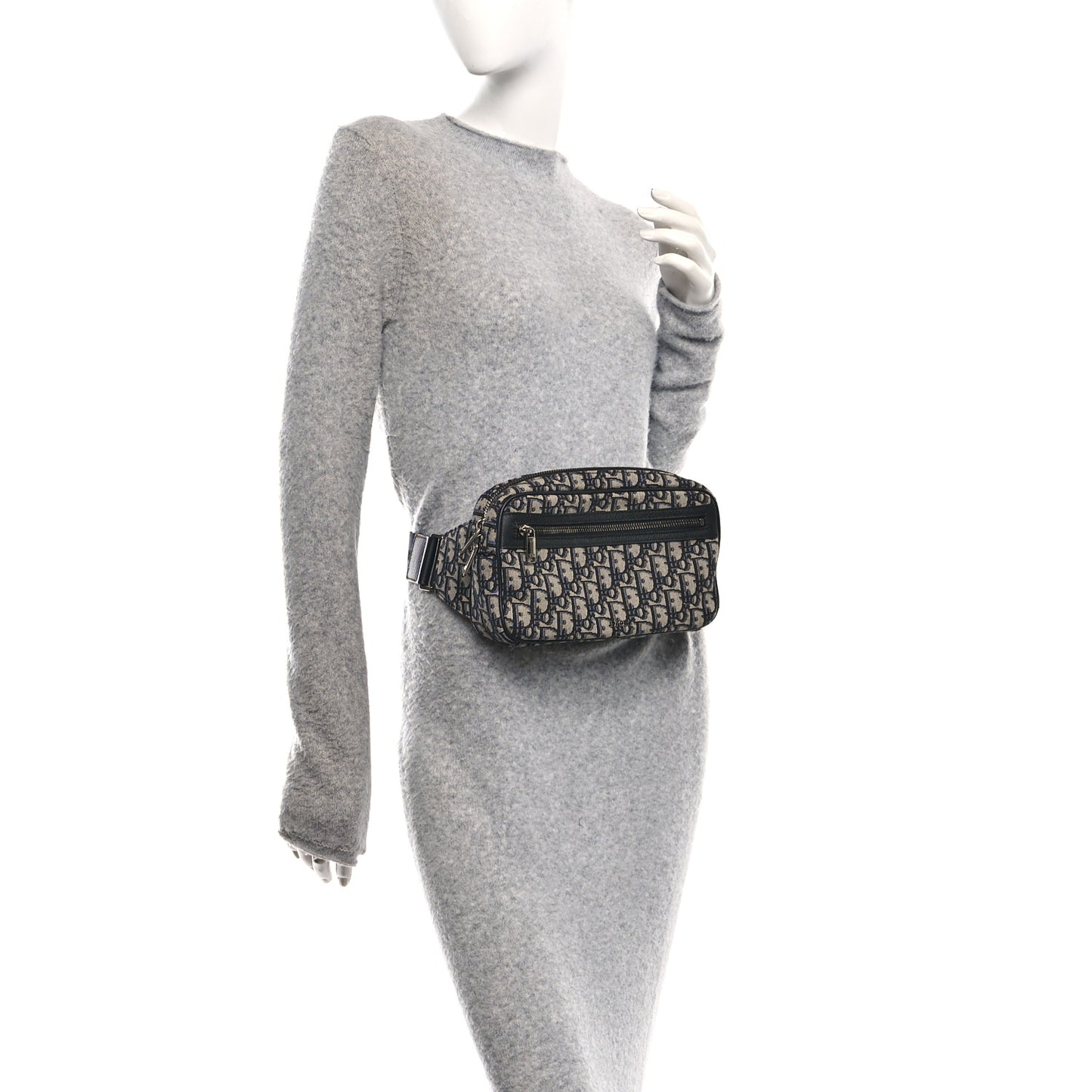 Oblique Belt Bag Blue