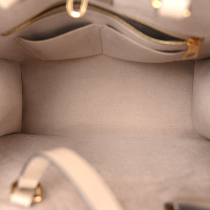 Louis Vuitton Empreinte Monogram Giant Onthego MM Tourterelle Creme 5 of 9