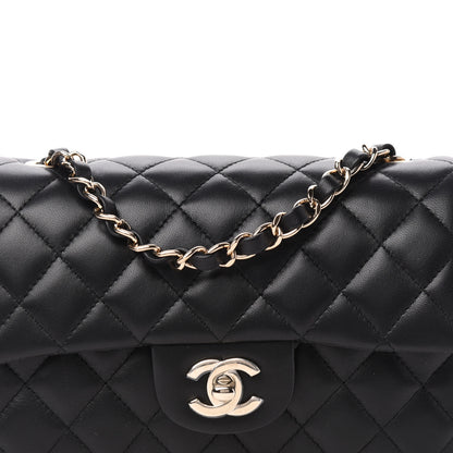 Chanel Lambskin Quilted Mini Rectangular Flap Black 10 of 10