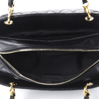 Chanel Caviar Quilted Petit Timeless Tote PTT Black 4 of 9