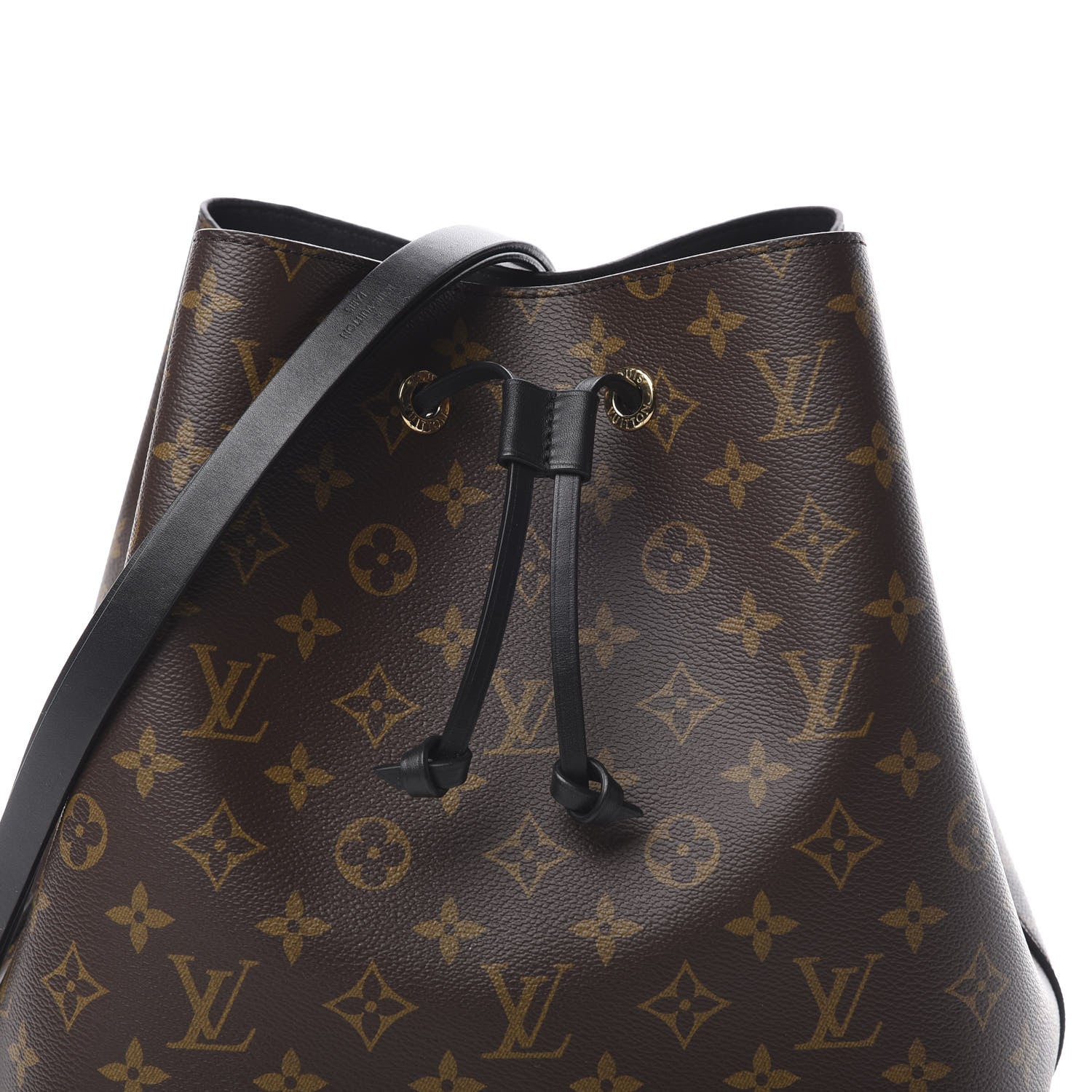Louis Vuitton Monogram Neonoe MM Black 8 of 10