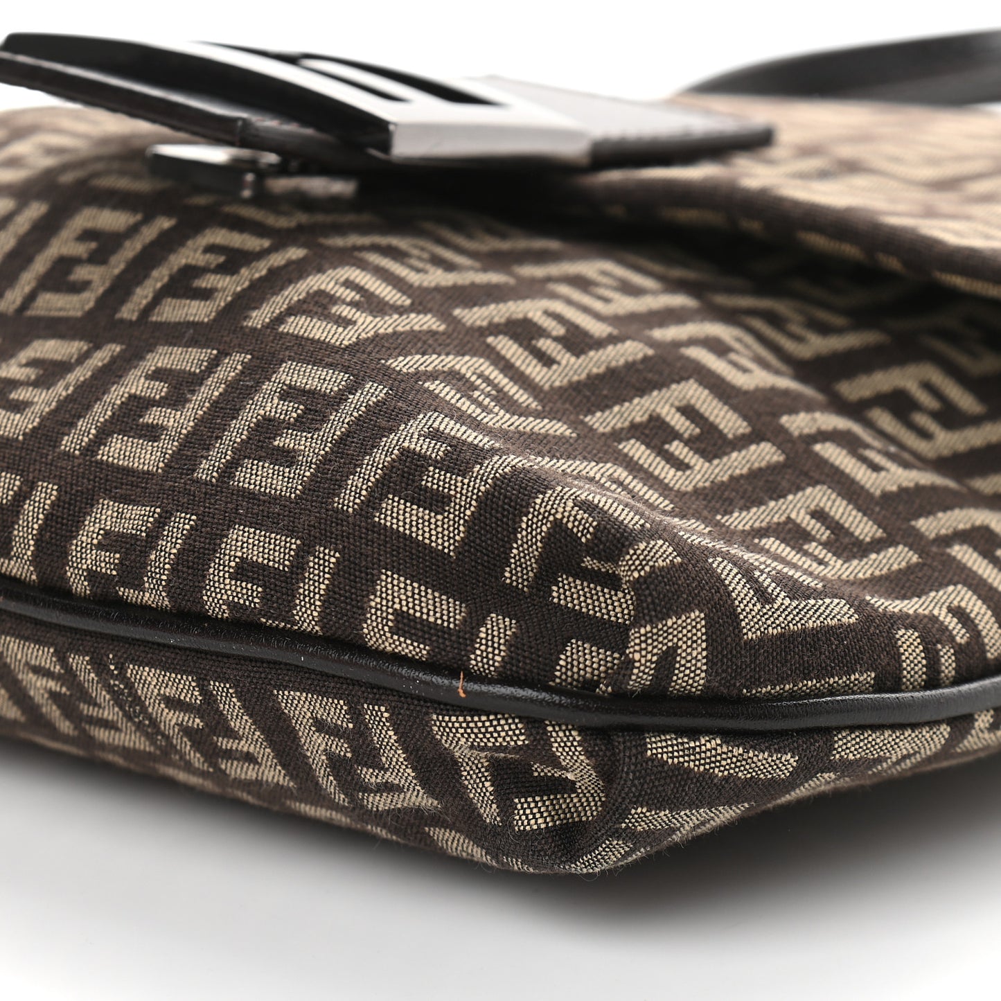 Zucchino Vitello Tube Messenger Bag Testa di Moro Beige