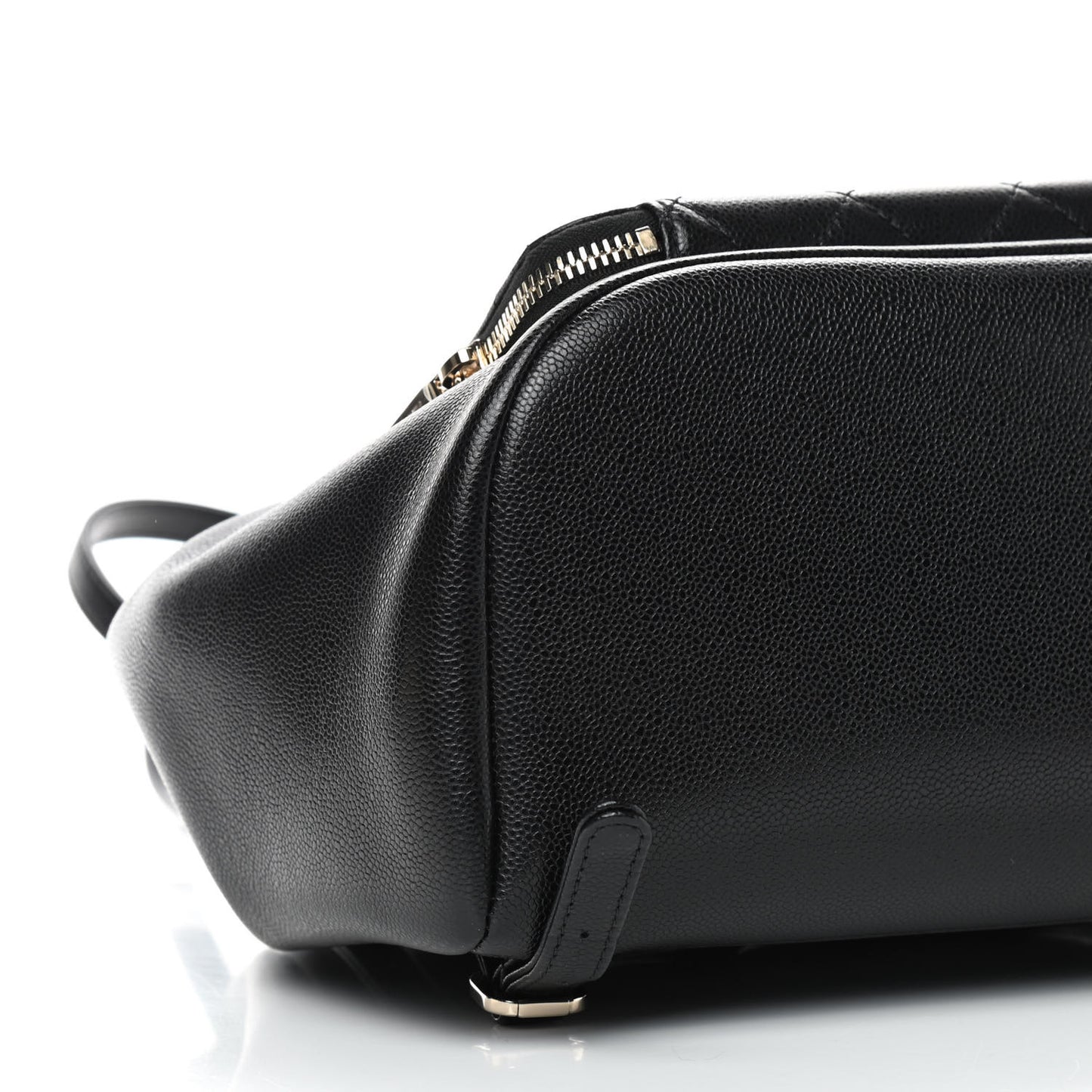 Caviar Quilted Business Affinity Backpack Black