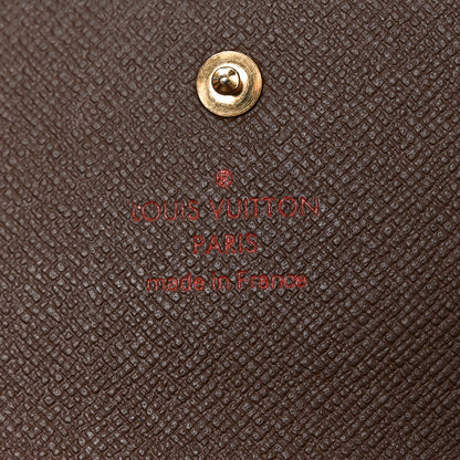 Louis Vuitton Damier Ebene Sarah Wallet 6 of 6