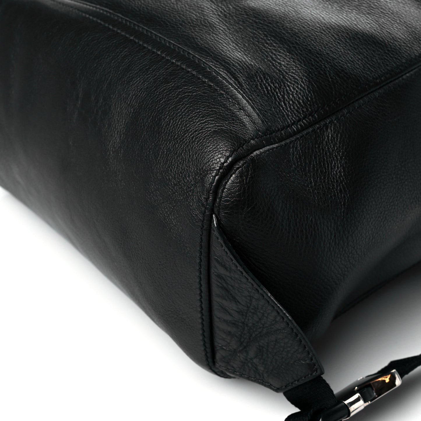 Sugar Goatskin Pandora Backpack Black