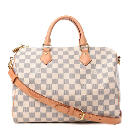 Louis Vuitton Damier Azur Speedy Bandouliere 30 1 of 16