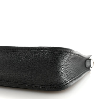 Hermes Taurillon Clemence Evelyne TPM Black 9 of 10