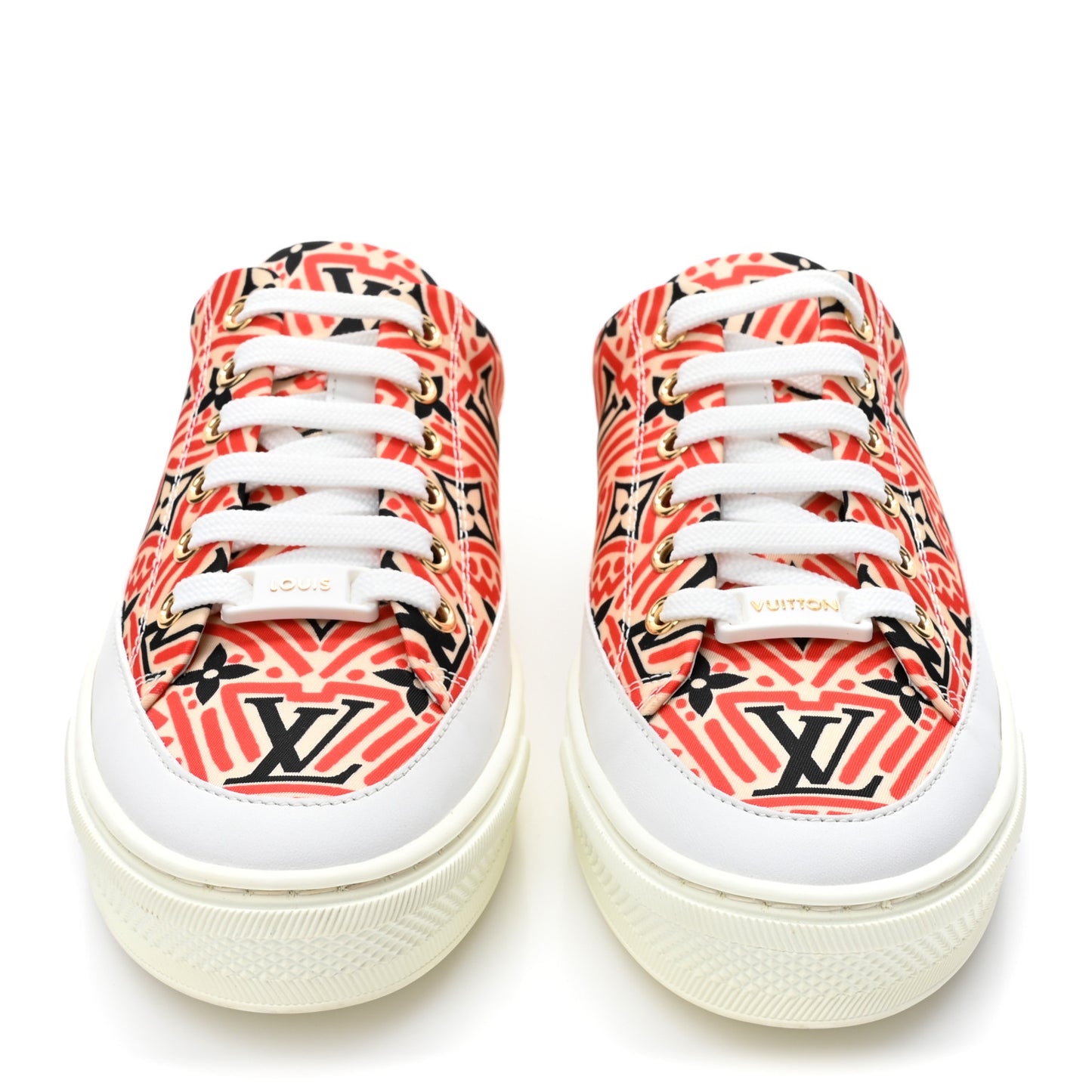 Nylon Monogram Crafty Open Back Sneaker 35.5