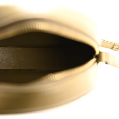 Celine Smooth Calfskin Cuir Small Triomphe Oval Purse Crossbody Olive 5 of 12