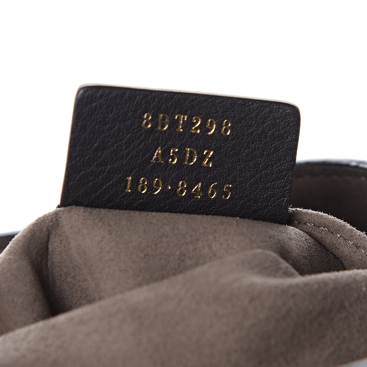 Vitello Century Matte F is Fendi Stamp Patch Bi-Color Grande Mon Tresor Bucket Bag Black Maya Fragola