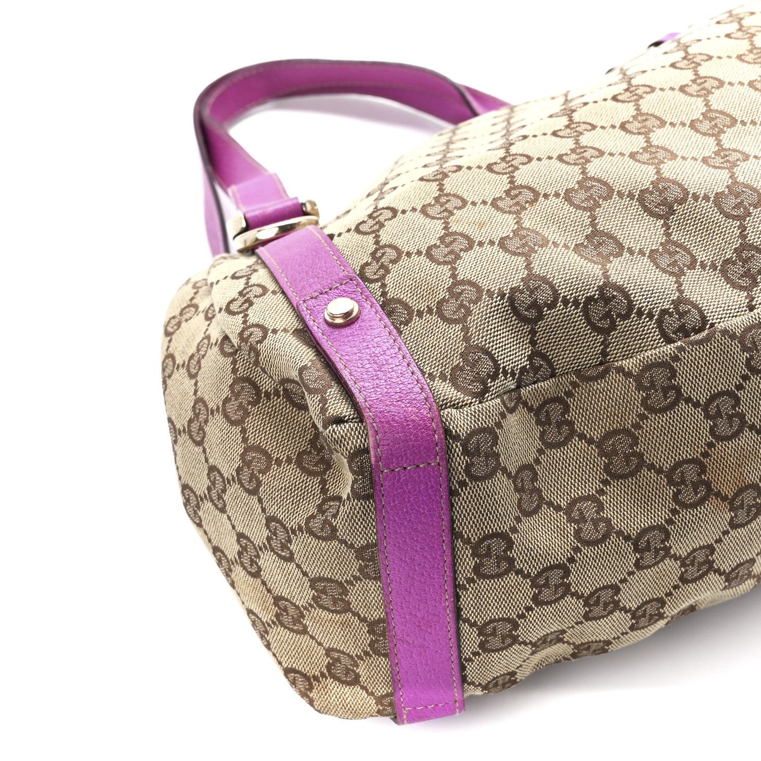 Gucci Monogram Medium Abbey Shoulder Bag Pink 9 of 10