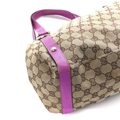 Gucci Monogram Medium Abbey Shoulder Bag Pink 9 of 10