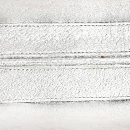 Judith Leiber Swarovski Crystal Minaudiere Clutch Silver 6 of 19