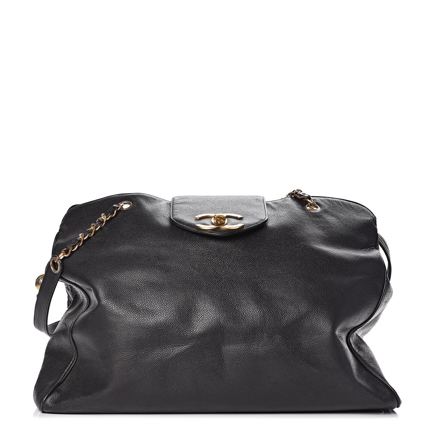 Chanel Caviar XL Weekender Bag Black 1 of 17
