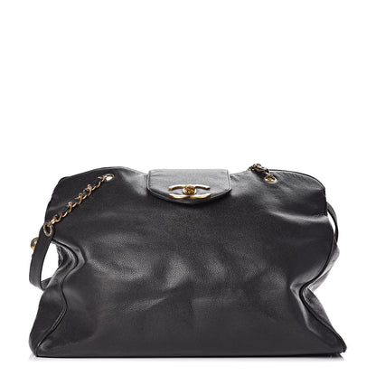 Chanel Caviar XL Weekender Bag Black 1 of 17