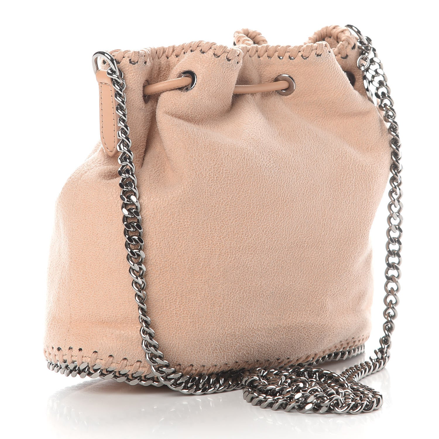 Stella McCartney Shaggy Deer Small Falabella Bucket Bag Powder 2 of 8