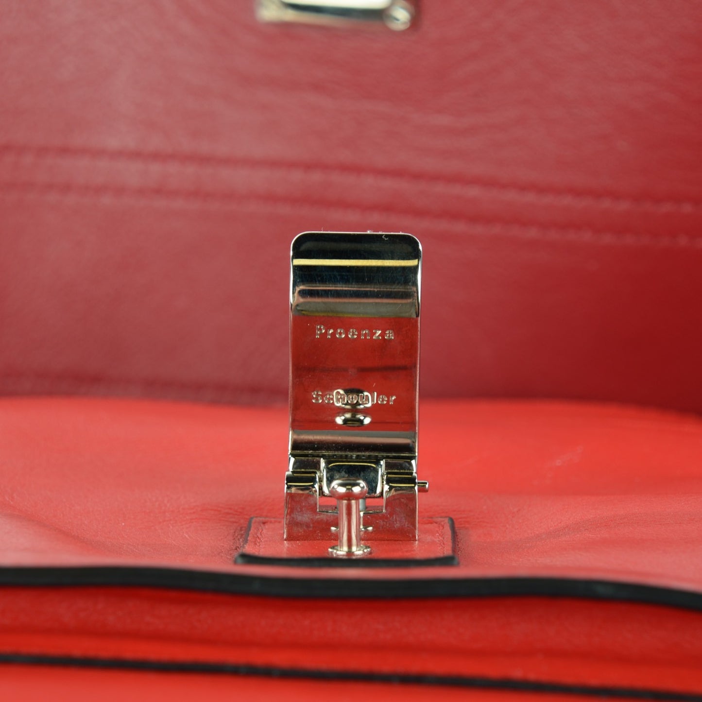 Calfskin Medium Double Sided PS1 Satchel Poppy Chianti