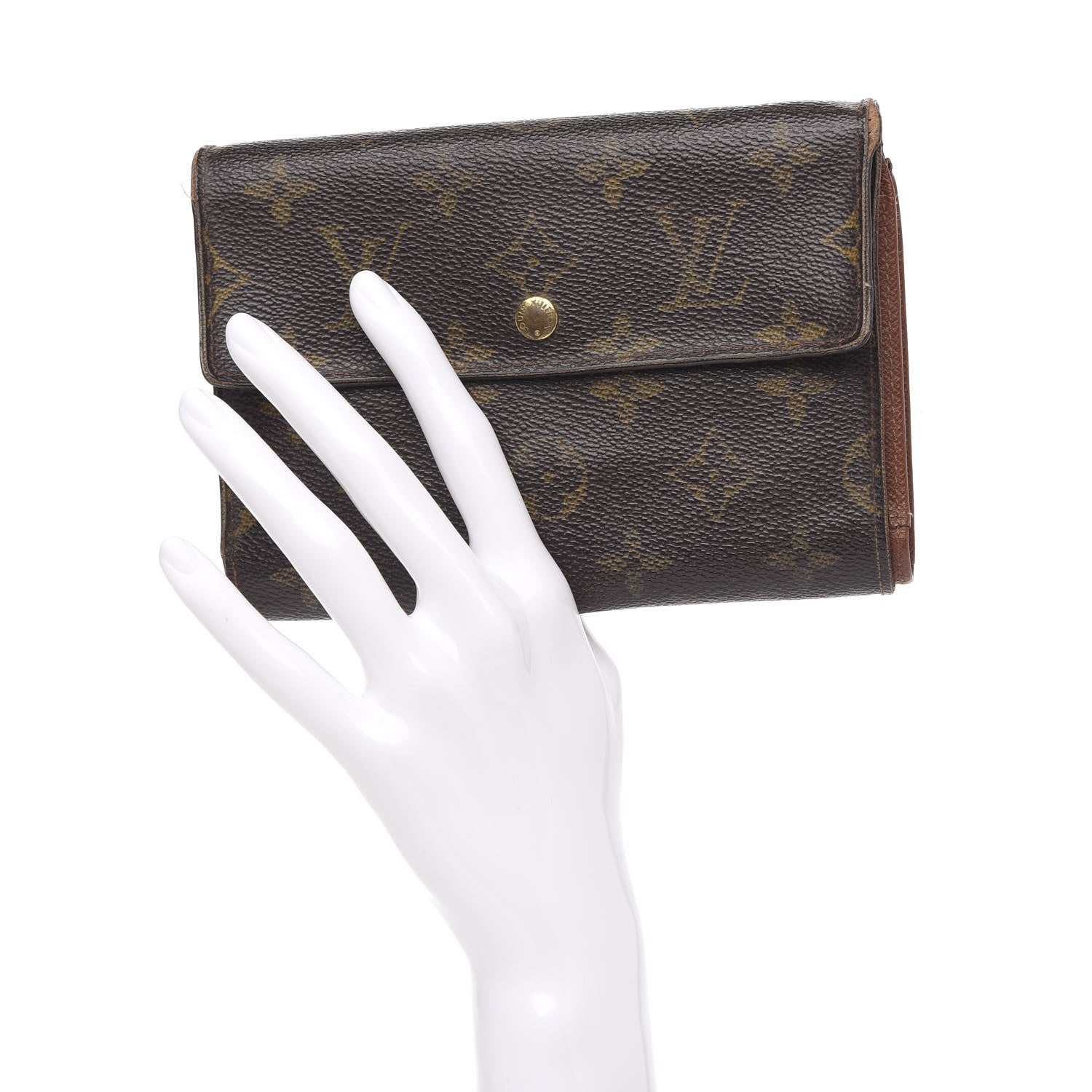Louis Vuitton Monogram Porte Tresor Etui Papiers Wallet 2 of 14
