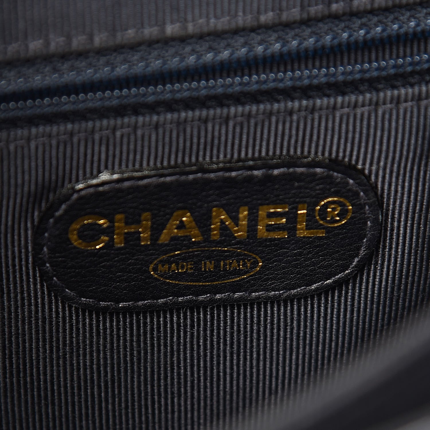 Chanel Lambskin Quilted Backpack Navy 6 of 10