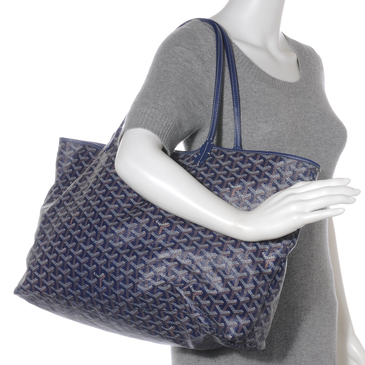 Goyardine Saint Louis GM Blue