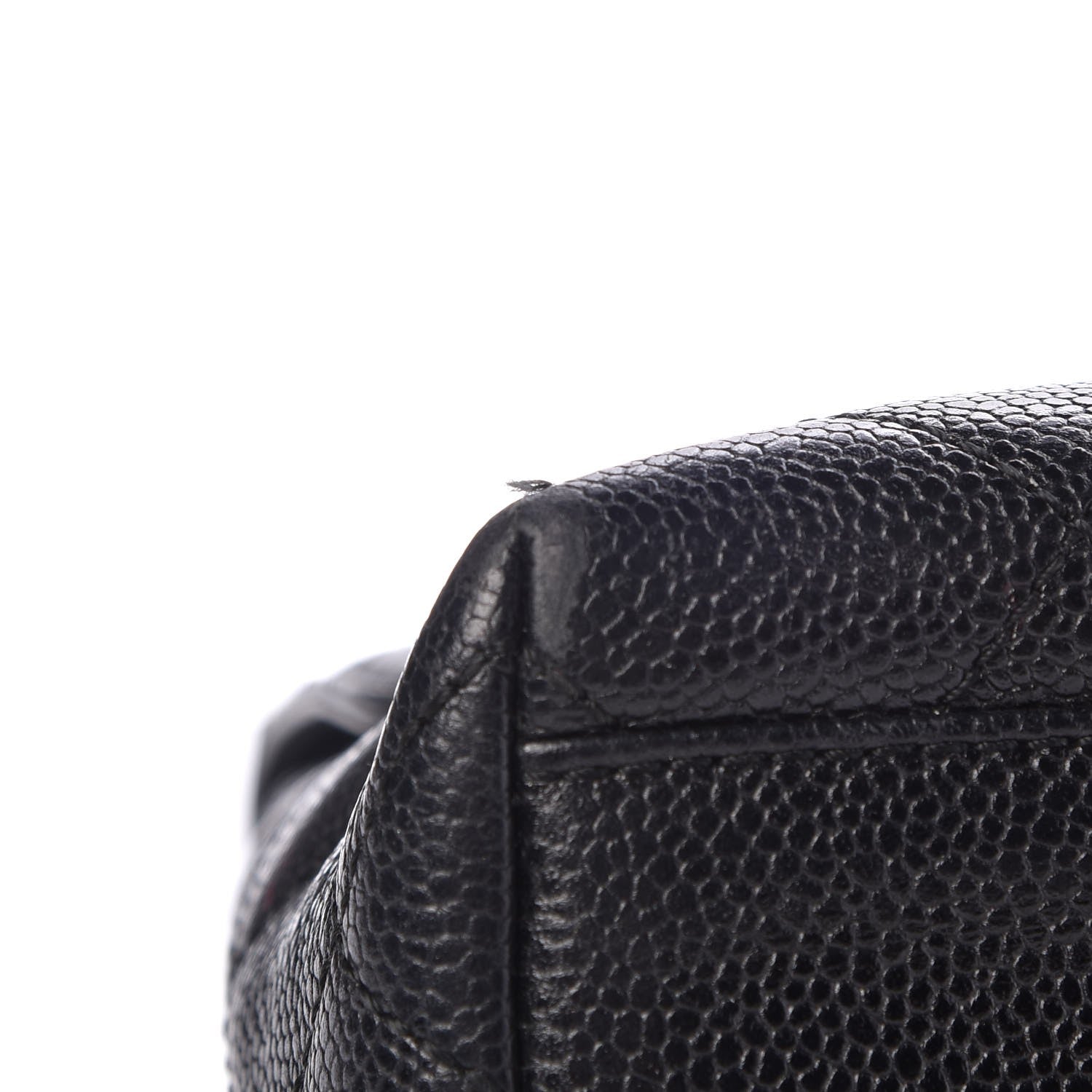 Chanel Caviar Quilted Jumbo Kelly Flap Black 10 of 14