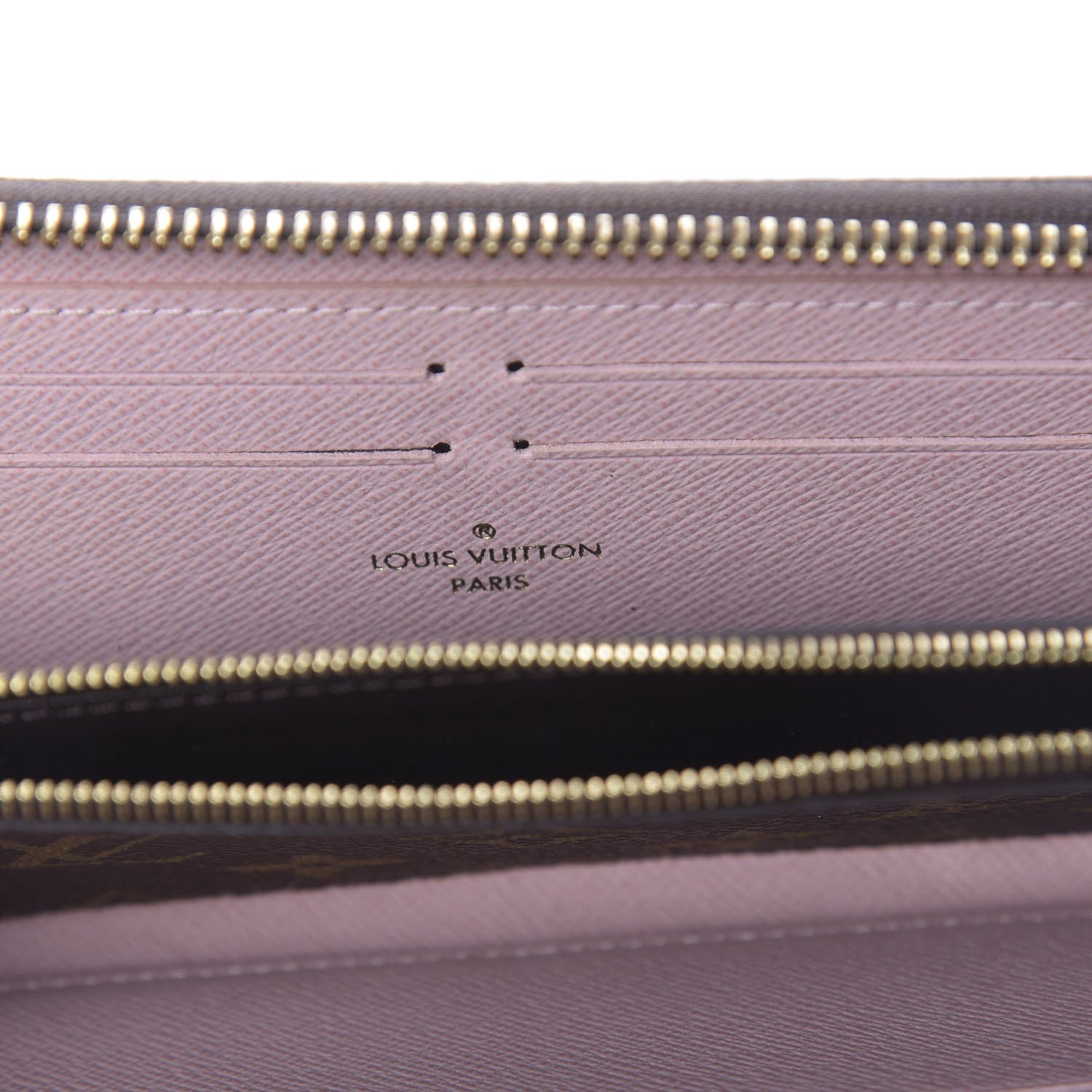 Louis Vuitton Monogram Clemence Wallet Rose Ballerine 8 of 8