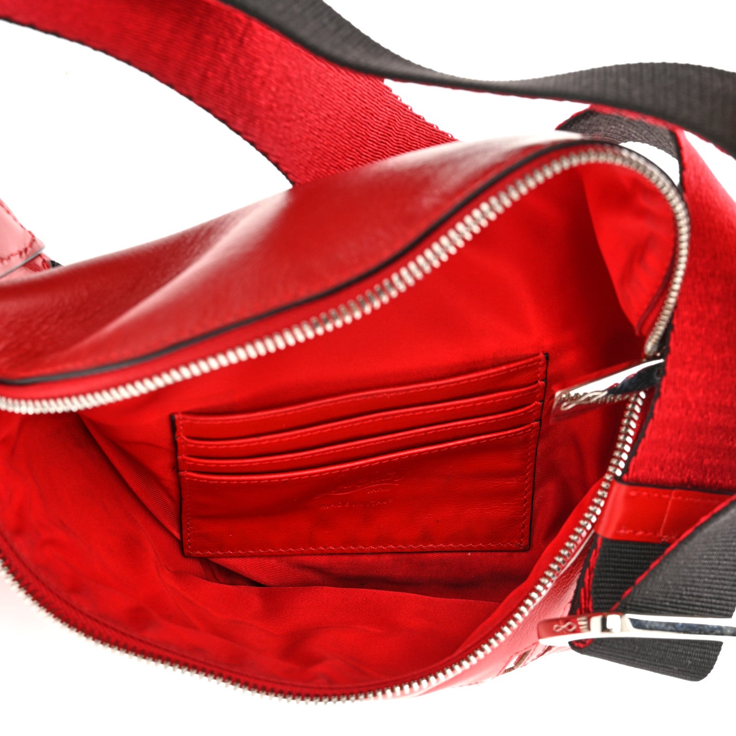 Christian Louboutin Calfskin Marie Jane Belt Bag Red 5 of 10