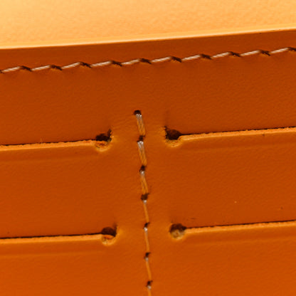 Goyard Goyardine Varenne Long Wallet Yellow 7 of 8
