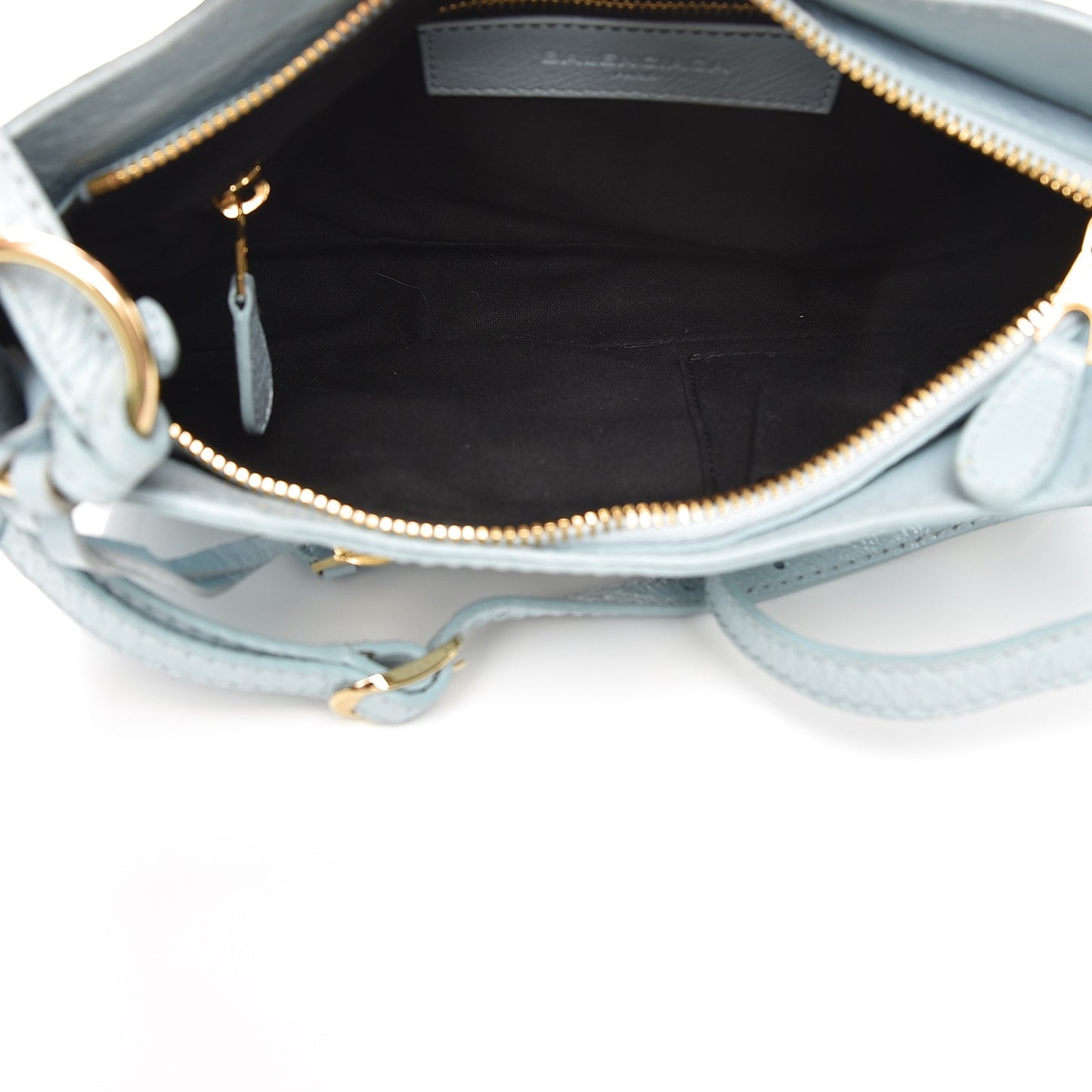 Agneau Giant 12 Gold Hardware Hip Bleu Dragee