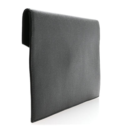 Saint Laurent Grain De Poudre Uptown Pouch Black 3 of 8