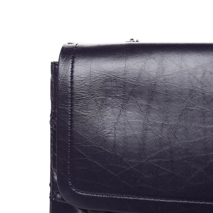 Chanel Aged Calfskin Quilted 2.55 Reissue 227 Flap Dark Purple 10 of 12