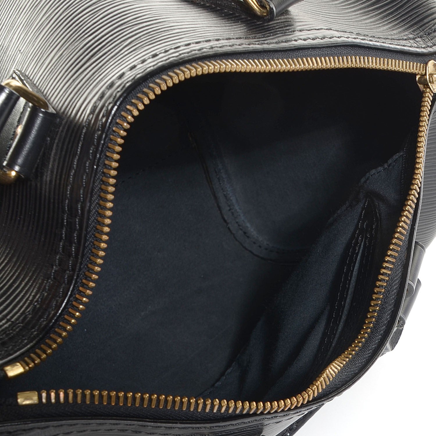 Louis Vuitton Epi Speedy 25 Black 5 of 7