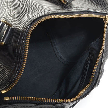 Louis Vuitton Epi Speedy 25 Black 5 of 7