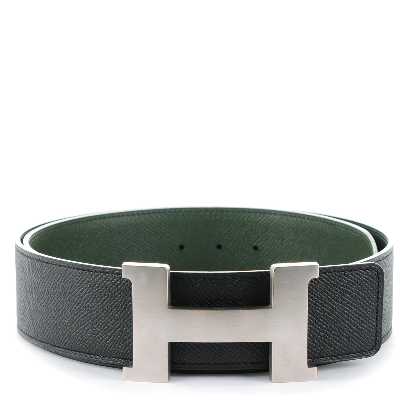Epsom 42mm Constance 2 H Belt 85 Black Vert Anglais
