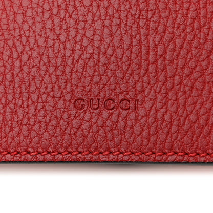 Gucci Dollar Calfskin Swarovski Crystal Small Dionysus Shoulder Bag Hibiscus Red 10 of 15