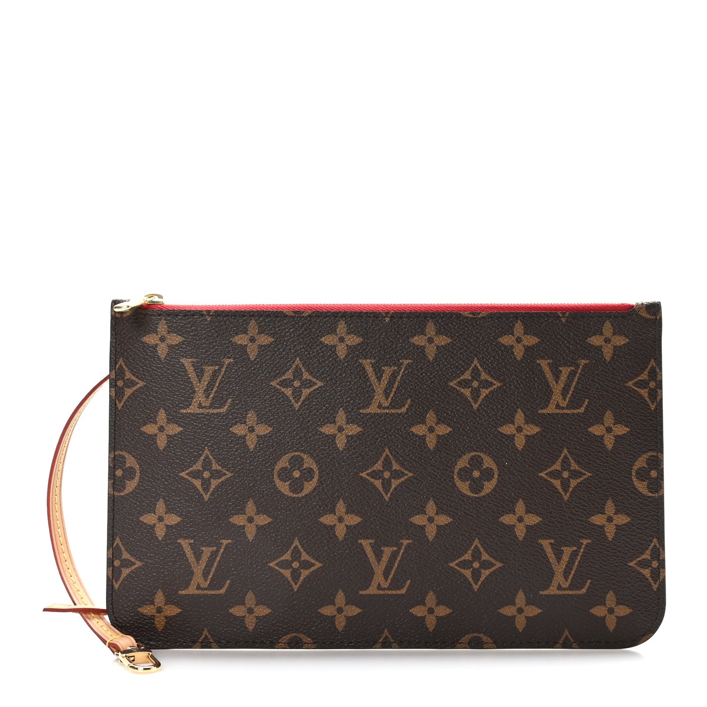 Monogram Neverfull MM GM Pochette Cherry
