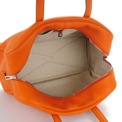 Hermes Togo Victoria II 35 Orange 6 of 8